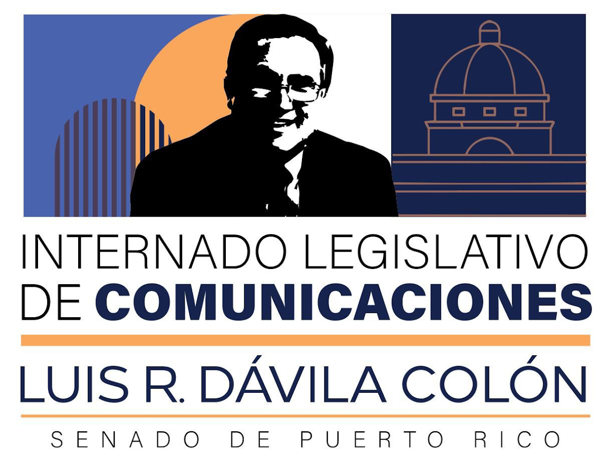 Logo del Internado Legislativo de Comunicaciones Luis R. Dávila Colón — Senado de Puerto Rico